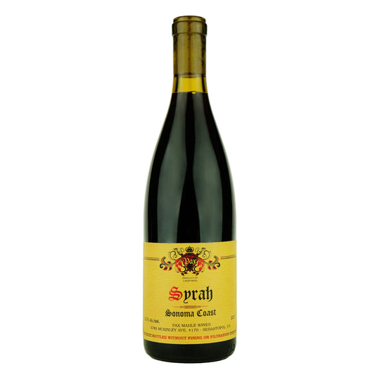 Pax Mahle Wines Syrah Sonoma Coast
